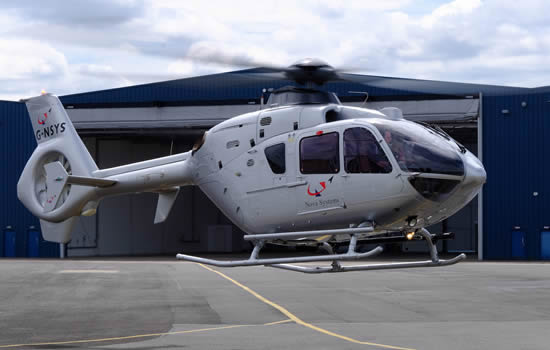 EC135 helicopter G-NSYS